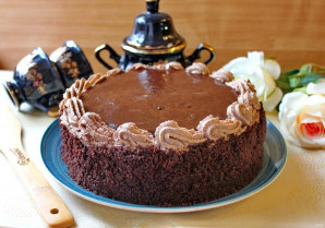 Торт "Шоколадный бархат" - фото шаг 23