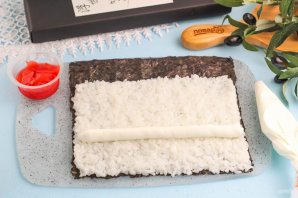 Запеченные роллы - фото шаг 4