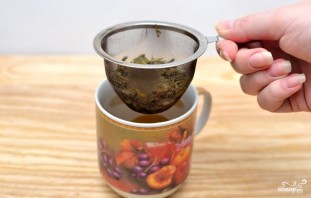 Зеленый чай с жареным рисом - фото шаг 5
