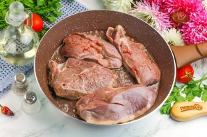 Печень телячья - фото шаг 4