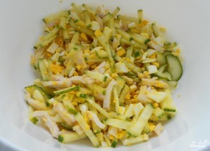 Салат с сыром сулугуни  - фото шаг 2