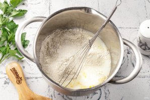 Блины с начинкой - фото шаг 4