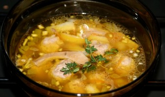 Грибной суп в мультиварке "Редмонд" - фото шаг 5