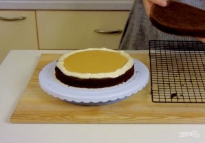 Торт шоколадно-карамельный - фото шаг 5