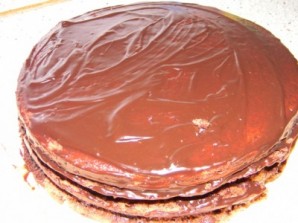 Торт "Шоколадное наслаждение" - фото шаг 6
