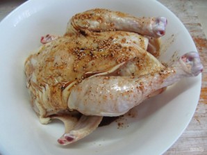 Курица, фаршированная булгуром  - фото шаг 2