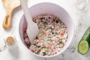 Ленивые роллы в аэрогриле - фото шаг 10