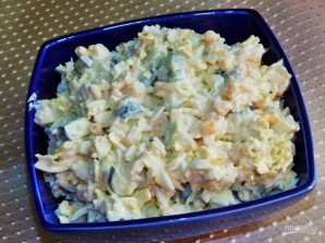 Рисовый салат с кукурузой  - фото шаг 4