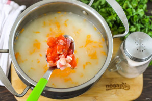 Сливочный суп с горбушей - фото шаг 4
