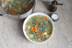 Щи с крапивой - фото шаг 10