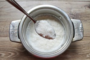 Рисовая каша с кокосовой стружкой и сгущенным молоком - фото шаг 4