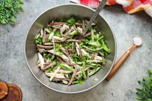 Салат мясной ассорти - фото шаг 11