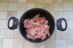 Кисло-сладкая лапша со свининой и овощами - фото шаг 2