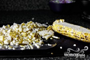 Такос с кукурузой, редисом и цуккини - фото шаг 3