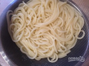 Спагетти с сыром и сливками - фото шаг 5