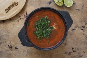 Острый мексиканский суп - фото шаг 7