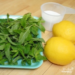 Турецкий мятный лимонад - фото шаг 1