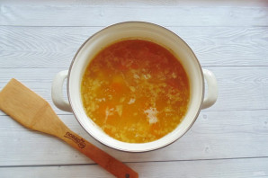 Суп с чечевицей и морковью - фото шаг 7