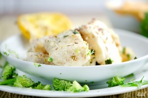 Рыба с брокколи в сливочном соусе - фото шаг 7