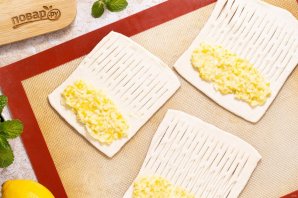 Слойки с лимоном - фото шаг 7