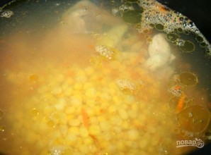 Суп с кукурузой - фото шаг 3