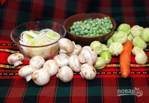 Овощной суп без картошки - фото шаг 1