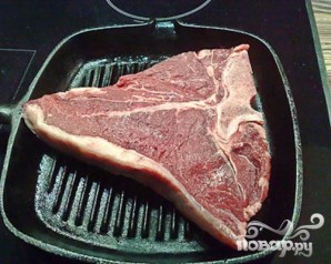 Стейк (T-Вone steak) - фото шаг 2