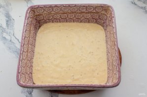 Заливной пирог с капустой и сыром - фото шаг 7