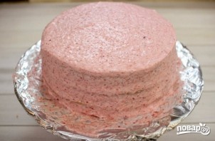 Вкусный бисквитный торт - фото шаг 15