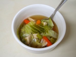 Куриный суп с капустой - фото шаг 4