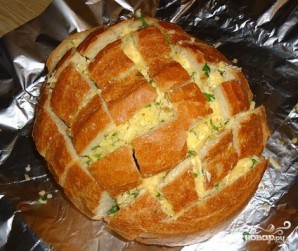 Хлеб с сыром в духовке - фото шаг 6