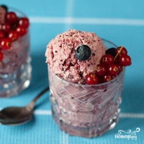 Мороженое из голубики и красной смородины - фото шаг 5