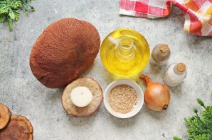 Белые грибы жареные - фото шаг 1