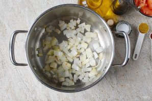 Постный суп из тыквы - фото шаг 2