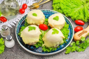 Котлеты с сыром и помидорами - фото шаг 10