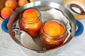 Персики в сиропе на зиму - фото шаг 4