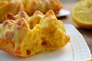Тыквенные кексы с лимонным кремом - фото шаг 11