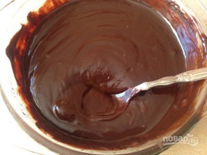 Песочный пирог с шоколадным кремом - фото шаг 6