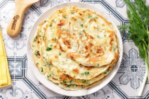 Блинчики с сыром - фото шаг 11