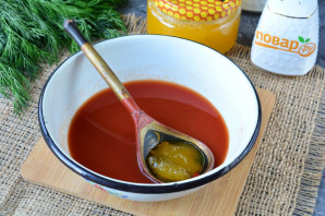 Баклажаны в кисло-сладком соусе на зиму - фото шаг 6