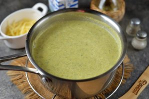 Кето-суп из брокколи - фото шаг 6