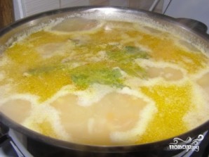 Гороховый суп с сельдереем - фото шаг 5