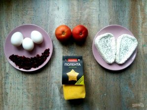 Творожная запеканка с полентой "Bravolli" - фото шаг 1