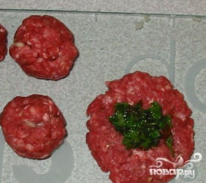 Мясные шарики в томатном соусе - фото шаг 3