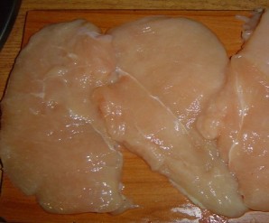 Курица с плавленым сыром - фото шаг 1
