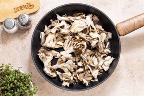 Жареные Майтаке - фото шаг 5