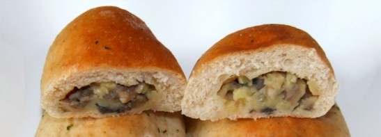 Пирожки с грибами и картошкой в духовке - фото шаг 5