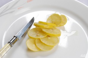 Лимон с сахаром - фото шаг 1