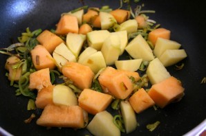 Вегетарианский суп из овощей - фото шаг 2