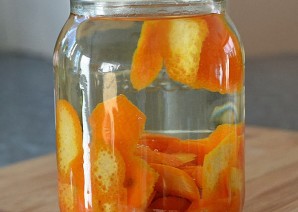Апельсиновые корки в сахаре - фото шаг 1